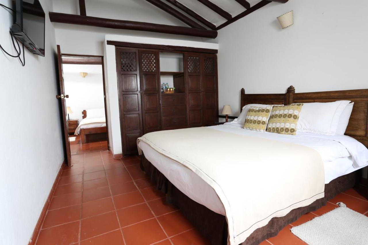 Hotel Meson De Los Virreyes Villa de Leyva Eksteriør bilde