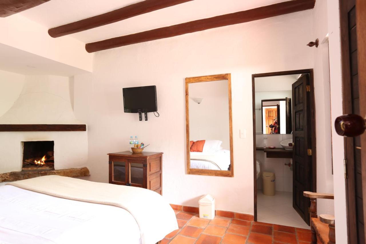Hotel Meson De Los Virreyes Villa de Leyva Eksteriør bilde