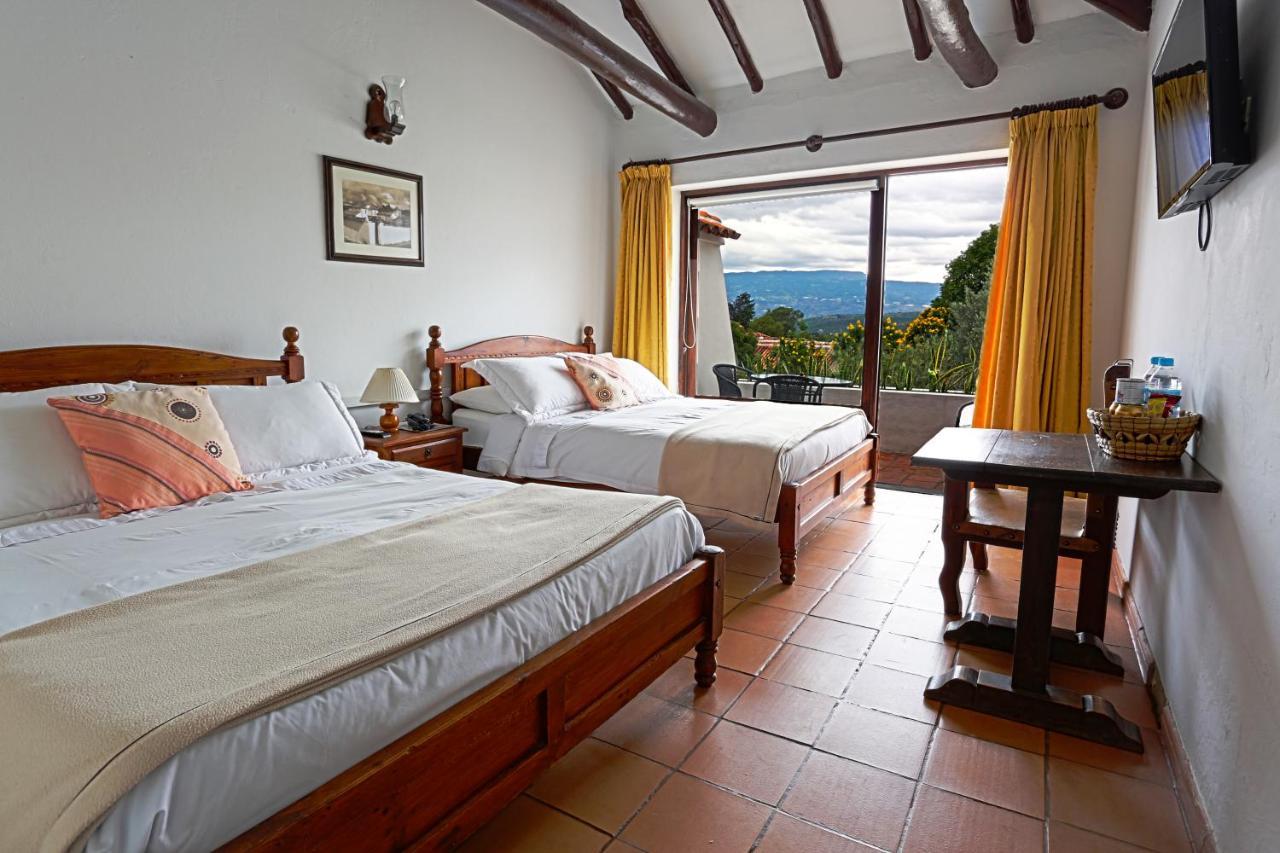 Hotel Meson De Los Virreyes Villa de Leyva Eksteriør bilde