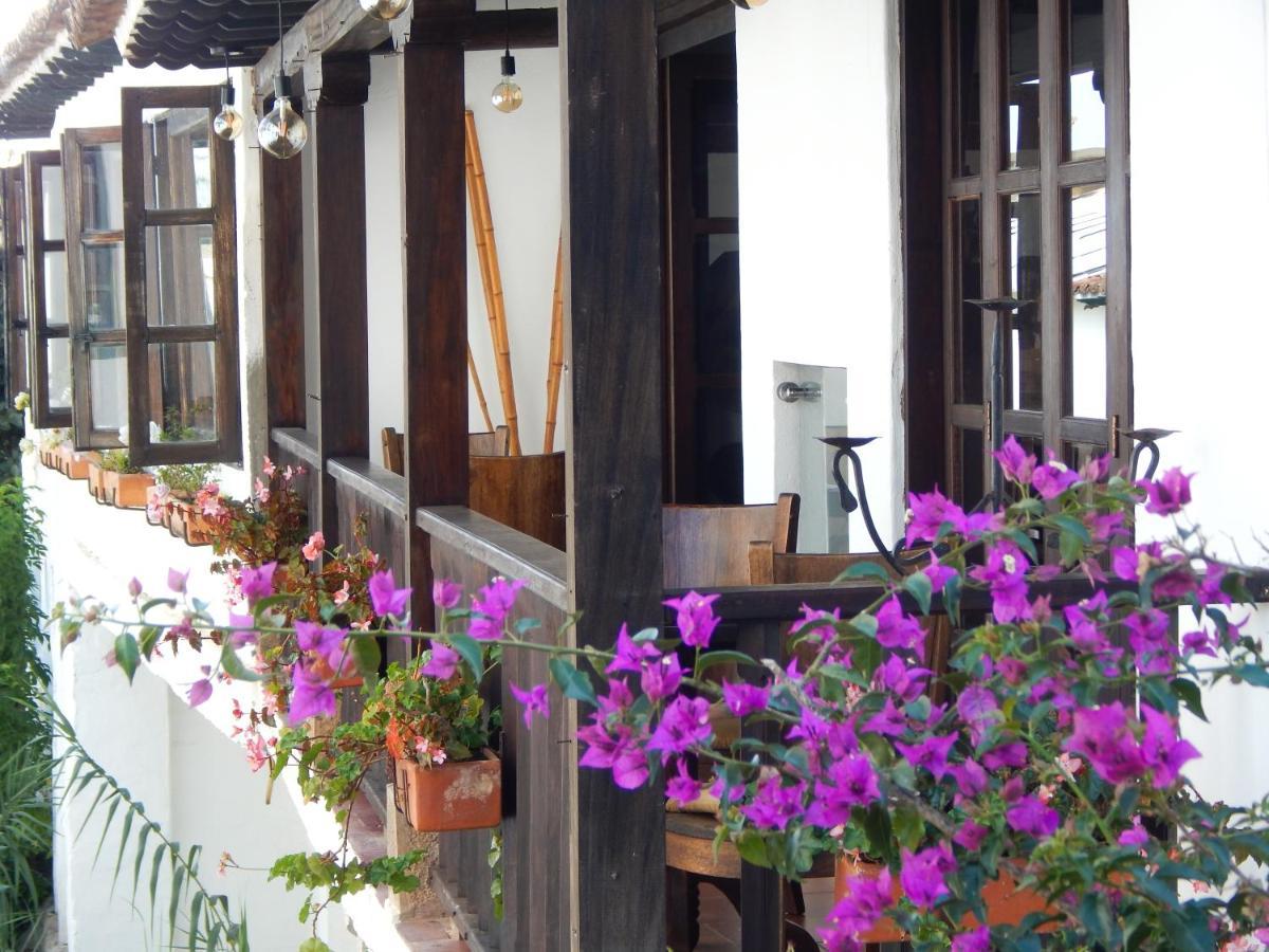 Hotel Meson De Los Virreyes Villa de Leyva Eksteriør bilde