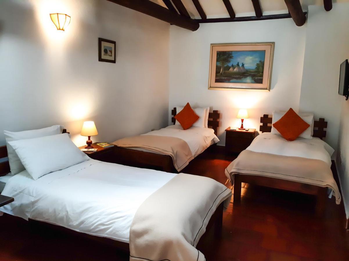 Hotel Meson De Los Virreyes Villa de Leyva Eksteriør bilde
