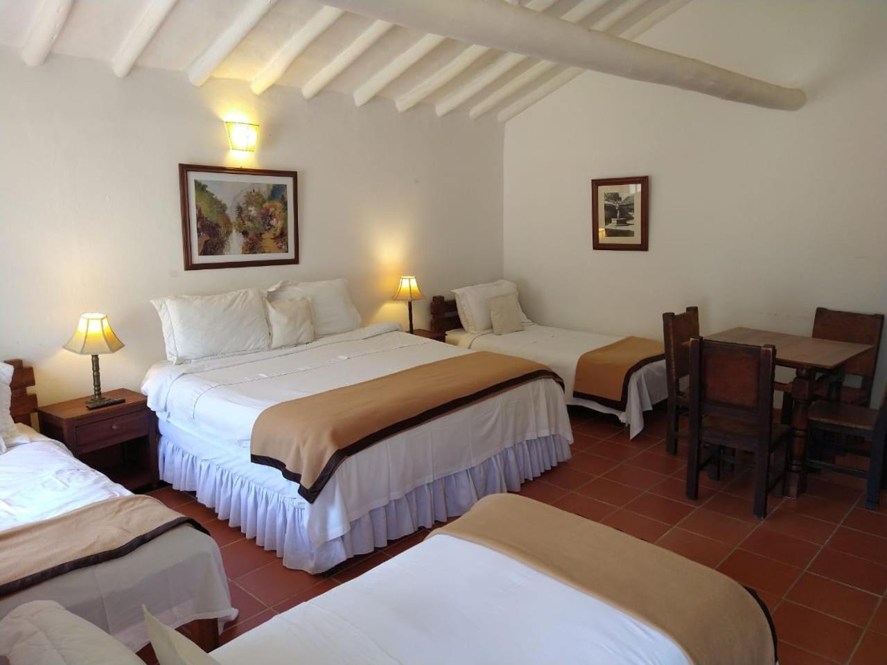 Hotel Meson De Los Virreyes Villa de Leyva Eksteriør bilde