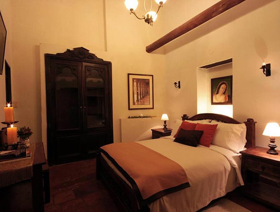 Hotel Meson De Los Virreyes Villa de Leyva Eksteriør bilde