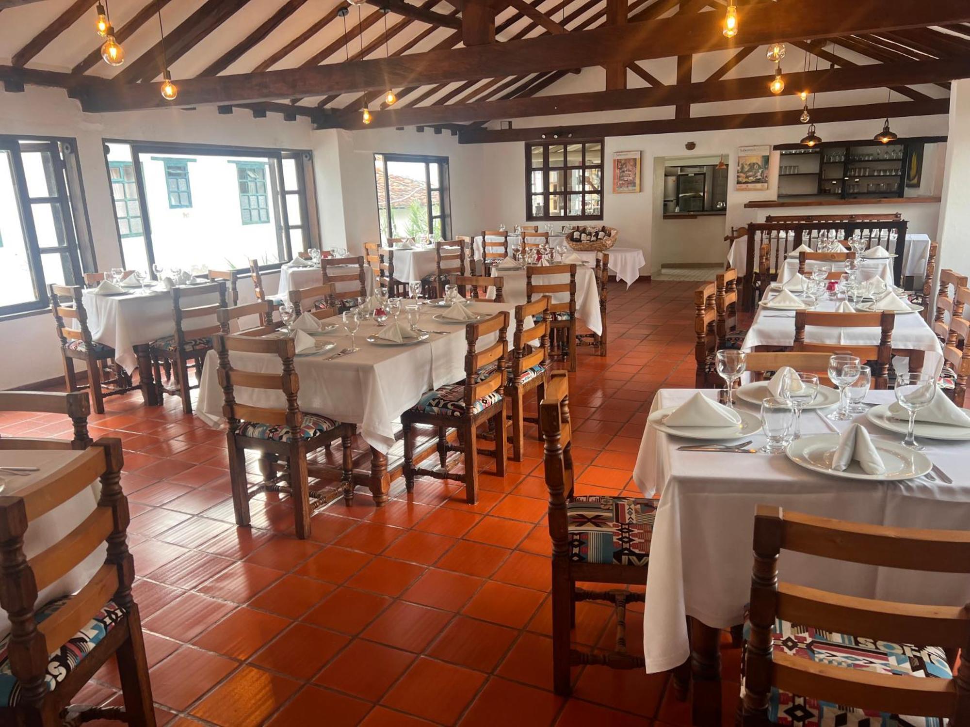 Hotel Meson De Los Virreyes Villa de Leyva Eksteriør bilde